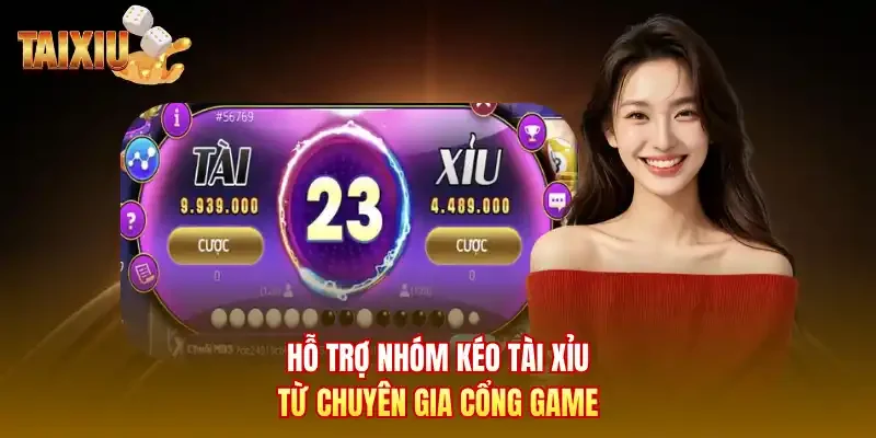 Hỗ trợ nhóm kéo tài xỉu từ chuyên gia cổng game